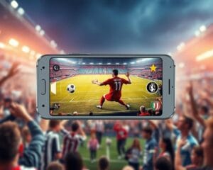 assistir futebol pelo celular
